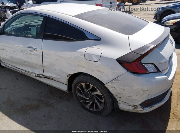 2HGFC4B69KH307497 2019 HONDA CIVIC White Vista interior trasera
