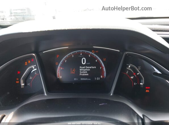 2HGFC4B80LH304149 2020 HONDA CIVIC Silver Vista de los asientos traseros