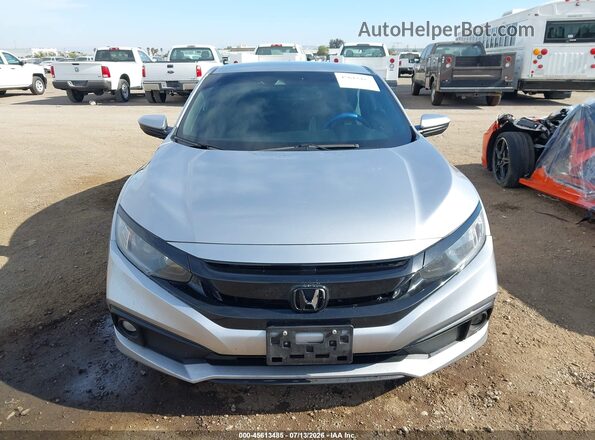 2HGFC4B80LH304149 2020 HONDA CIVIC Silver Vista del cuadro de instrumentos