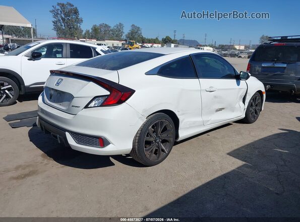 2HGFC4B84KH303973 2019 HONDA CIVIC White Rear right
