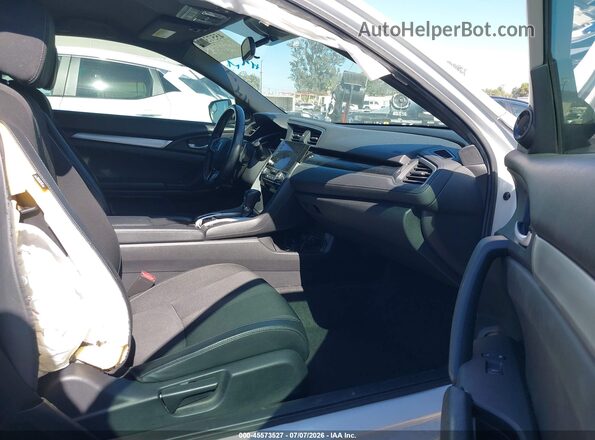 2HGFC4B84KH303973 2019 HONDA CIVIC White Front interior view