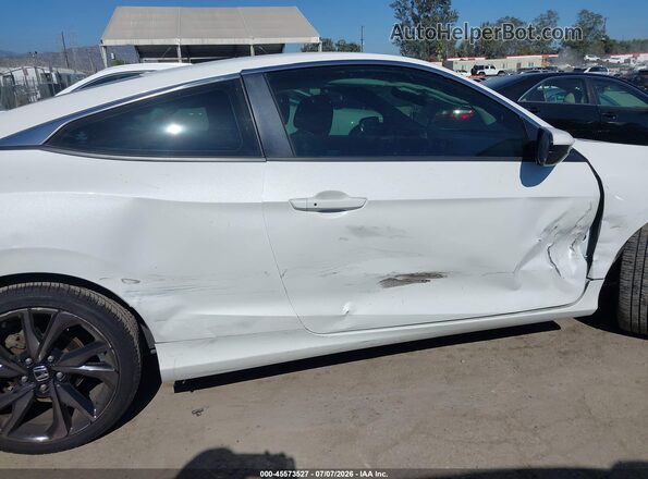 2HGFC4B84KH303973 2019 HONDA CIVIC White Front view