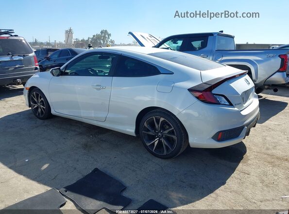 2HGFC4B84KH303973 2019 HONDA CIVIC White Rear left