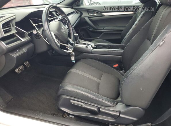 2HGFC4B84KH309949 2019 HONDA CIVIC White წინა სალონის ხედი