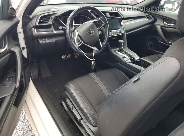 2HGFC4B84KH309949 2019 HONDA CIVIC White წინა პანელის ხედი