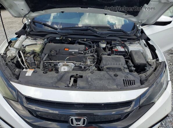 2HGFC4B84KH309949 2019 HONDA CIVIC White უკანა სალონის ხედი