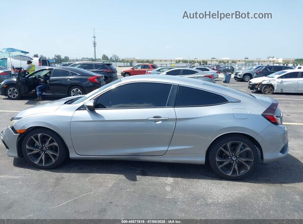 2HGFC4B84LH303697 2020 HONDA CIVIC Silver 