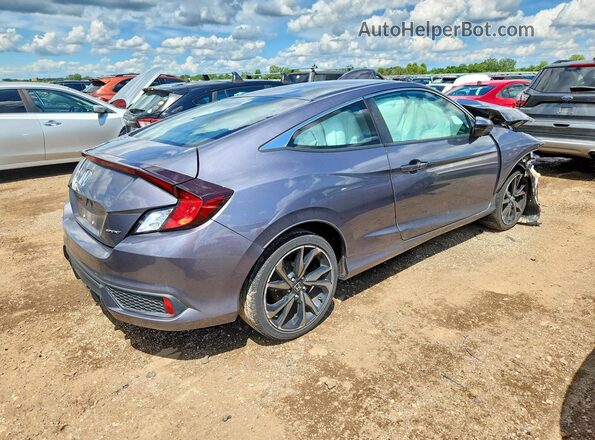 2HGFC4B89LH301735 2020 HONDA CIVIC Gray უკანა მარჯვენა