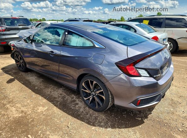 2HGFC4B89LH301735 2020 HONDA CIVIC Gray უკანა მარცხენა