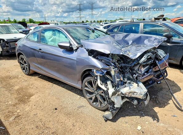 2HGFC4B89LH301735 2020 HONDA CIVIC Gray წინა მარჯვენა