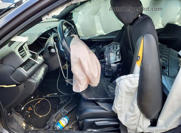 2HGFC4B89LH301735 2020 HONDA CIVIC Gray წინა სალონის ხედი