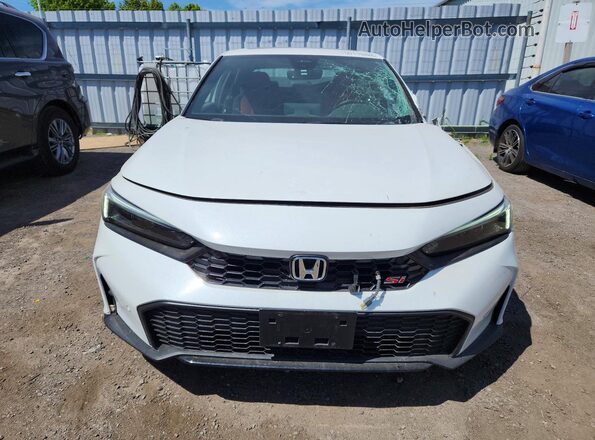 2HGFE1E50SH080759 2025 HONDA CIVIC White Դիմացի տեսք