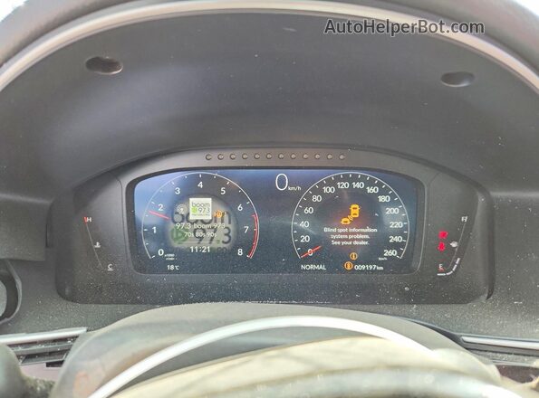 2HGFE1E50SH080759 2025 HONDA CIVIC White Սարքավորումների վահանակի տեսք