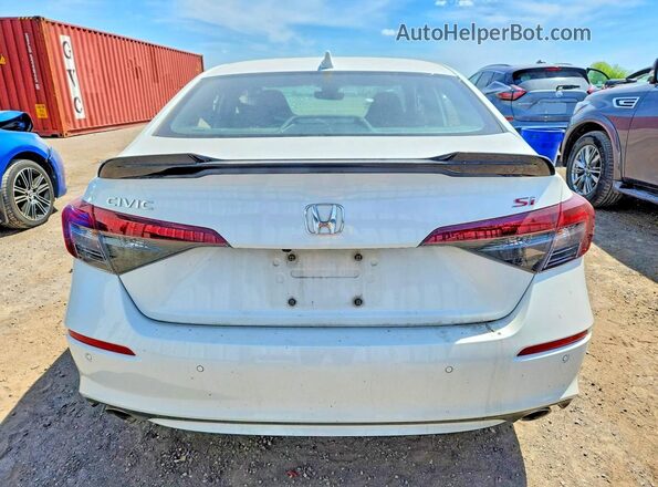2HGFE1E50SH080759 2025 HONDA CIVIC White Հետևի տեսք