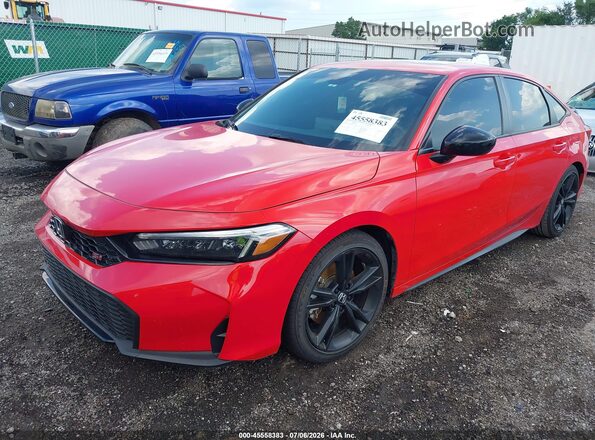 2HGFE1E50SH473371 2025 HONDA CIVIC Red Передня ліва чверть