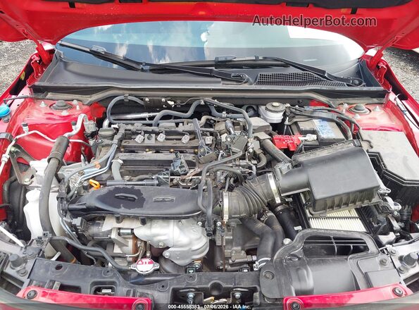 2HGFE1E50SH473371 2025 HONDA CIVIC Red Вид ззаду
