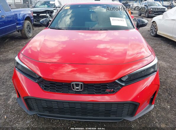 2HGFE1E50SH473371 2025 HONDA CIVIC Red Вид спереду