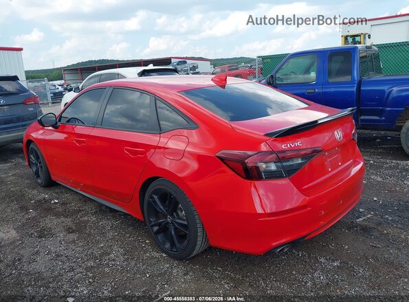 2HGFE1E50SH473371 2025 HONDA CIVIC Red Задня ліва чверть