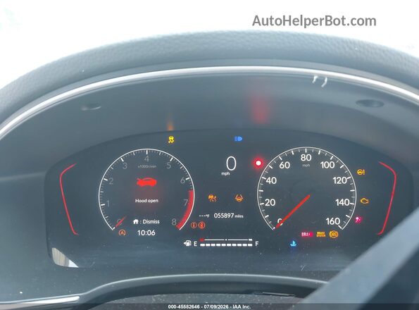 2HGFE1E51RH471901 2024 HONDA CIVIC Gray Вид задніх сидінь