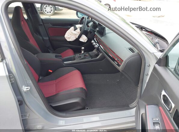 2HGFE1E52SH476756 2025 HONDA CIVIC Gray Widok wnętrza z przodu