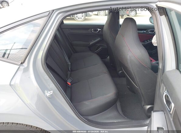2HGFE1E52SH476756 2025 HONDA CIVIC Gray Widok naklejki z numerem VIN