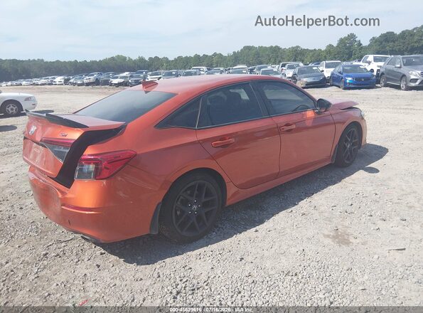 2HGFE1E53NH472803 2022 HONDA CIVIC Orange Trasero derecho