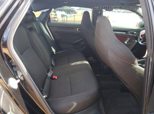2HGFE1E53SH471551 2025 HONDA CIVIC Black Вид задніх сидінь