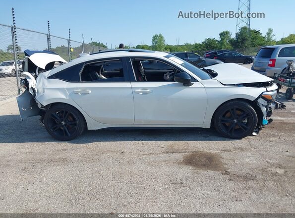2HGFE1E53SH477530 2025 HONDA CIVIC White Вид задньої частини салону