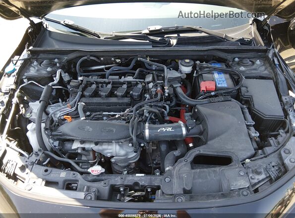 2HGFE1E54RH470564 2024 HONDA CIVIC Black Widok z tyłu