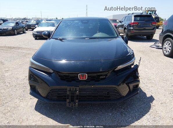 2HGFE1E54RH470564 2024 HONDA CIVIC Black Widok zestawu wskaźników