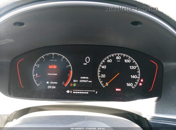 2HGFE1E54RH470564 2024 HONDA CIVIC Black Widok tylnych siedzeń