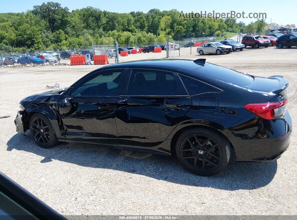 2HGFE1E54RH470564 2024 HONDA CIVIC Black Widok wnętrza 360 stopni