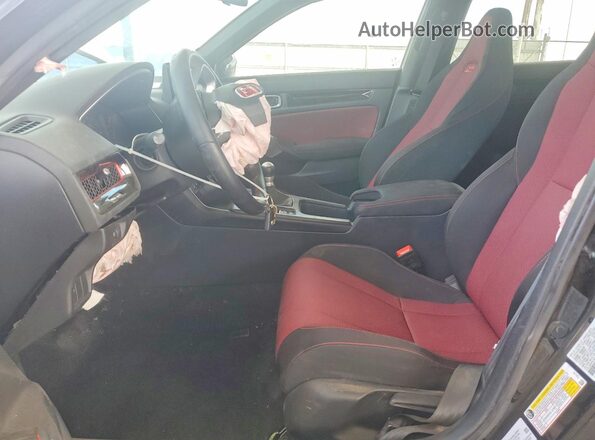 2HGFE1E54SH474300 2025 HONDA CIVIC Черный Вид салона спереди