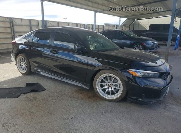 2HGFE1E54SH474300 2025 HONDA CIVIC Черный Передняя правая четверть