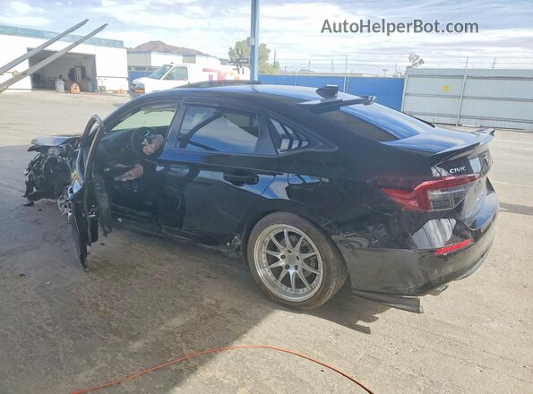 2HGFE1E54SH474300 2025 HONDA CIVIC Черный Задняя левая четверть