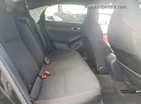 2HGFE1E54SH474300 2025 HONDA CIVIC Черный Вид задних сидений