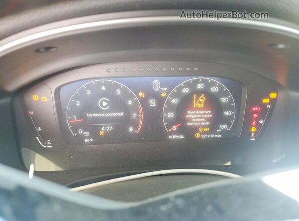 2HGFE1E54SH474300 2025 HONDA CIVIC Черный Вид щитка приборов