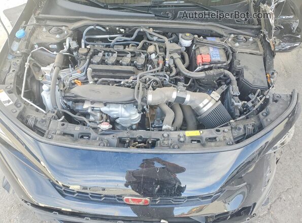 2HGFE1E54SH474300 2025 HONDA CIVIC Черный Вид задней части салона