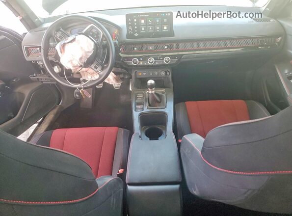 2HGFE1E54SH474300 2025 HONDA CIVIC Черный Вид панели приборов