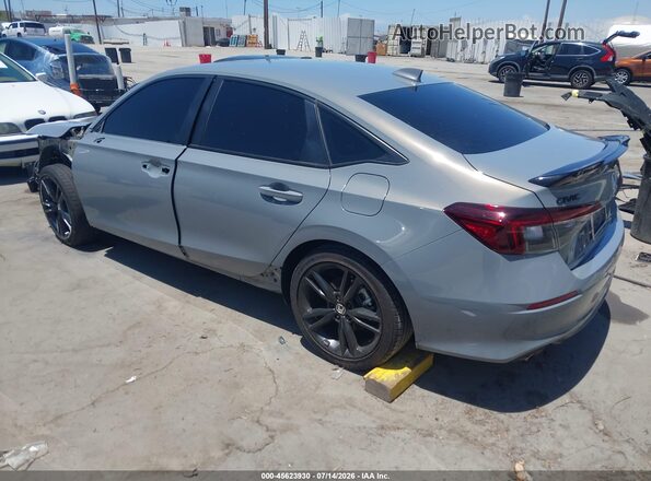 2HGFE1E54TH474847 2026 HONDA CIVIC Silver Trasero izquierdo