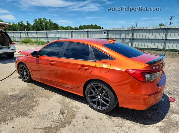 2HGFE1E55NH473841 2022 HONDA CIVIC Orange უკანა მარცხენა
