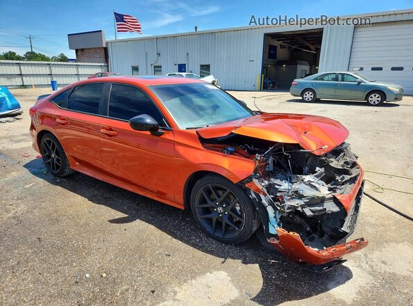 2HGFE1E55NH473841 2022 HONDA CIVIC Orange წინა მარჯვენა