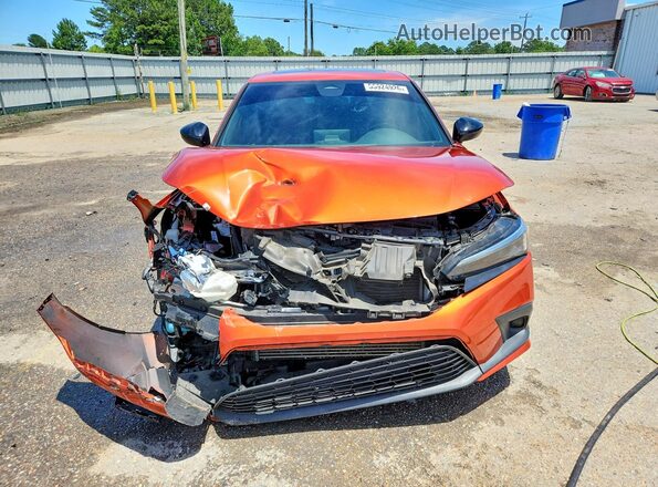 2HGFE1E55NH473841 2022 HONDA CIVIC Orange წინა ხედი