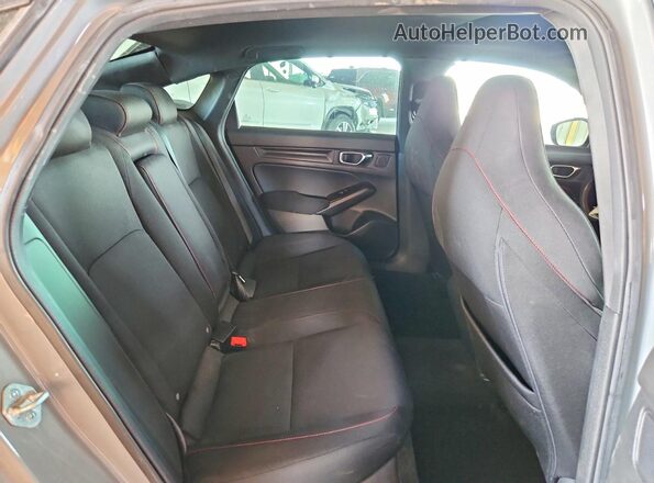 2HGFE1E55SH473561 2025 HONDA CIVIC Gray Rear seats view