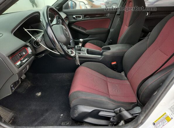 2HGFE1E56NH476036 2022 HONDA CIVIC White Front interior view