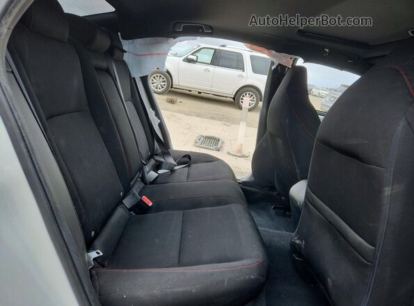 2HGFE1E56NH476036 2022 HONDA CIVIC White Rear seats view