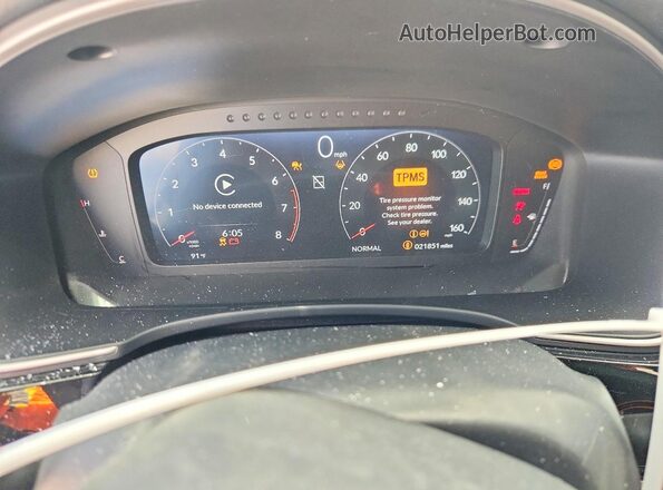 2HGFE1E56SH475125 2025 HONDA CIVIC Gray Սարքավորումների վահանակի տեսք