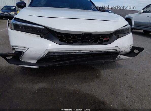 2HGFE1E57PH471477 2023 HONDA CIVIC Белый Вид щитка приборов