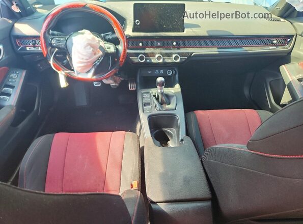 2HGFE1E57RH472602 2024 HONDA CIVIC Серый Вид панели приборов