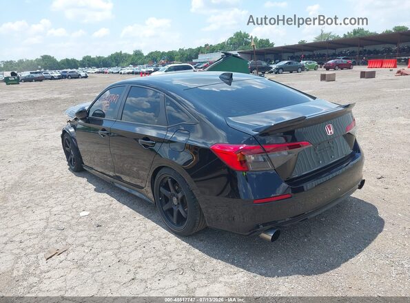 2HGFE1E57RH475080 2024 HONDA CIVIC Black Հետևի ձախ